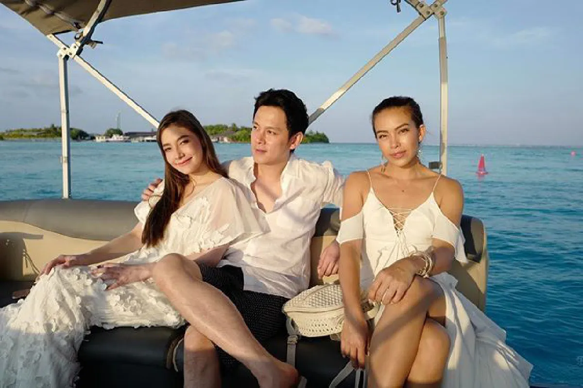 ชีวิตดี๊ดี! นาตาลี-ฟลุค ควงคู่ดินเนอร์สุดโรแมนติกที่มัลดีฟส์