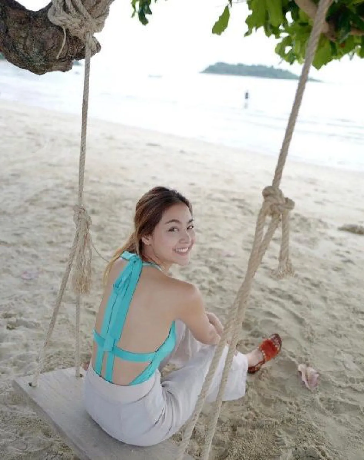 ตาร้อนผ่าว!"พราว การัญชิดา"แฟนสาวเพชร กรุณพลโชว์หุ่นแซ่บลงไอจี