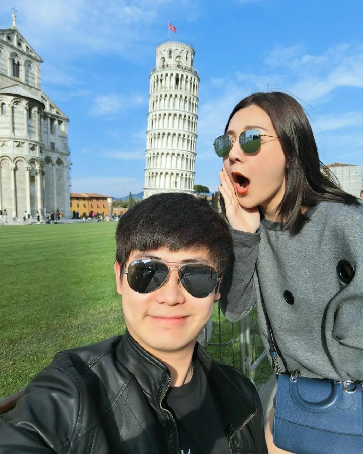 ฮันนีมูนหวาน! เอ็ม บุษราคัม ควง กอล์ฟ กรวัฒน์ สวีทไกลถึงกรุงโรม