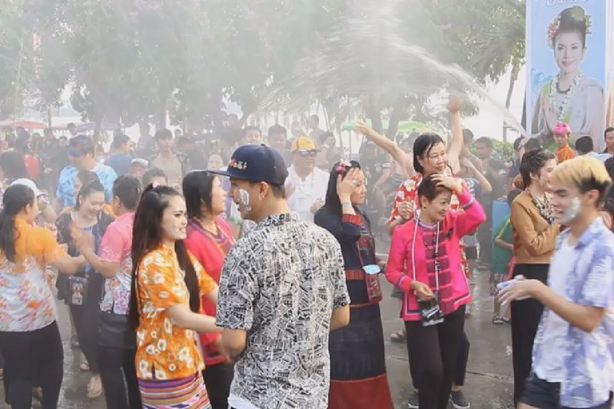 พะเยาเปิดงานสงกรานต์เปิดอุโมงค์น้ำยาว200เมตร