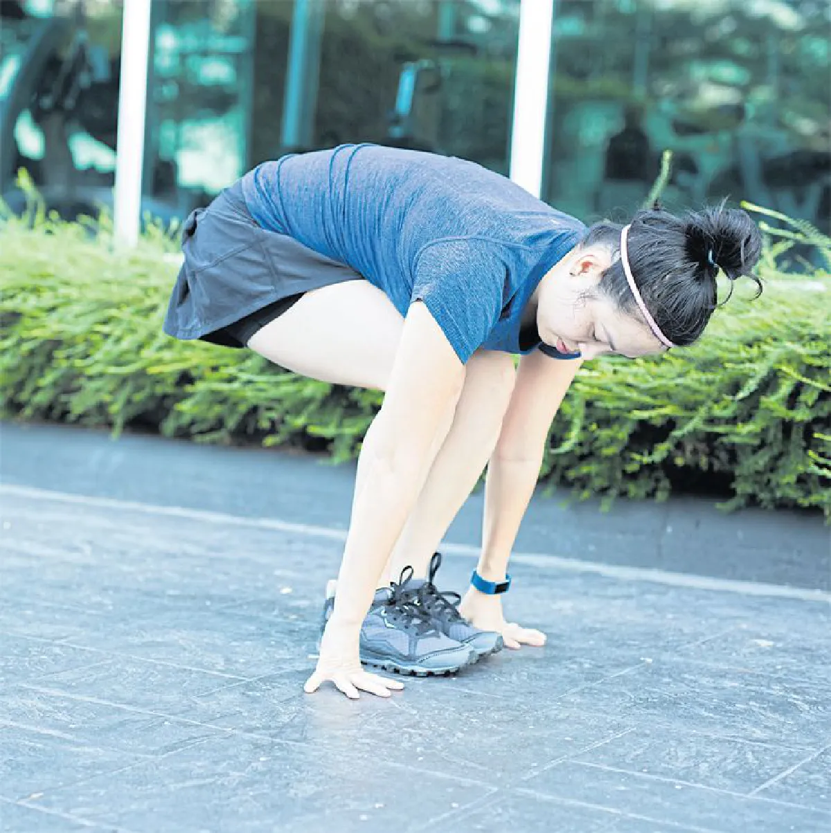 Pre Run Yoga  : Dynamic Low Lunge Pose