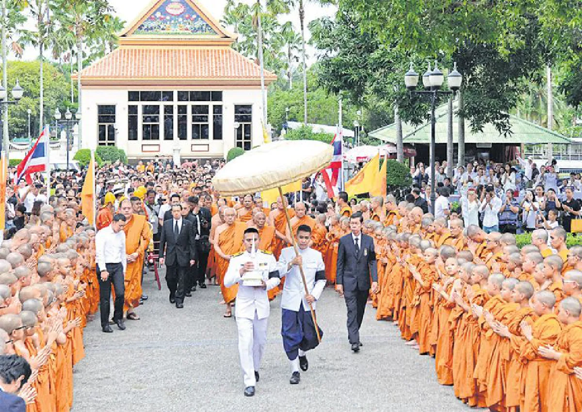 พระอัฐิสมเด็จพระญาณสังวร ประดิษฐาน ณ วัดญาณสังวรารามวรมหาวิหาร