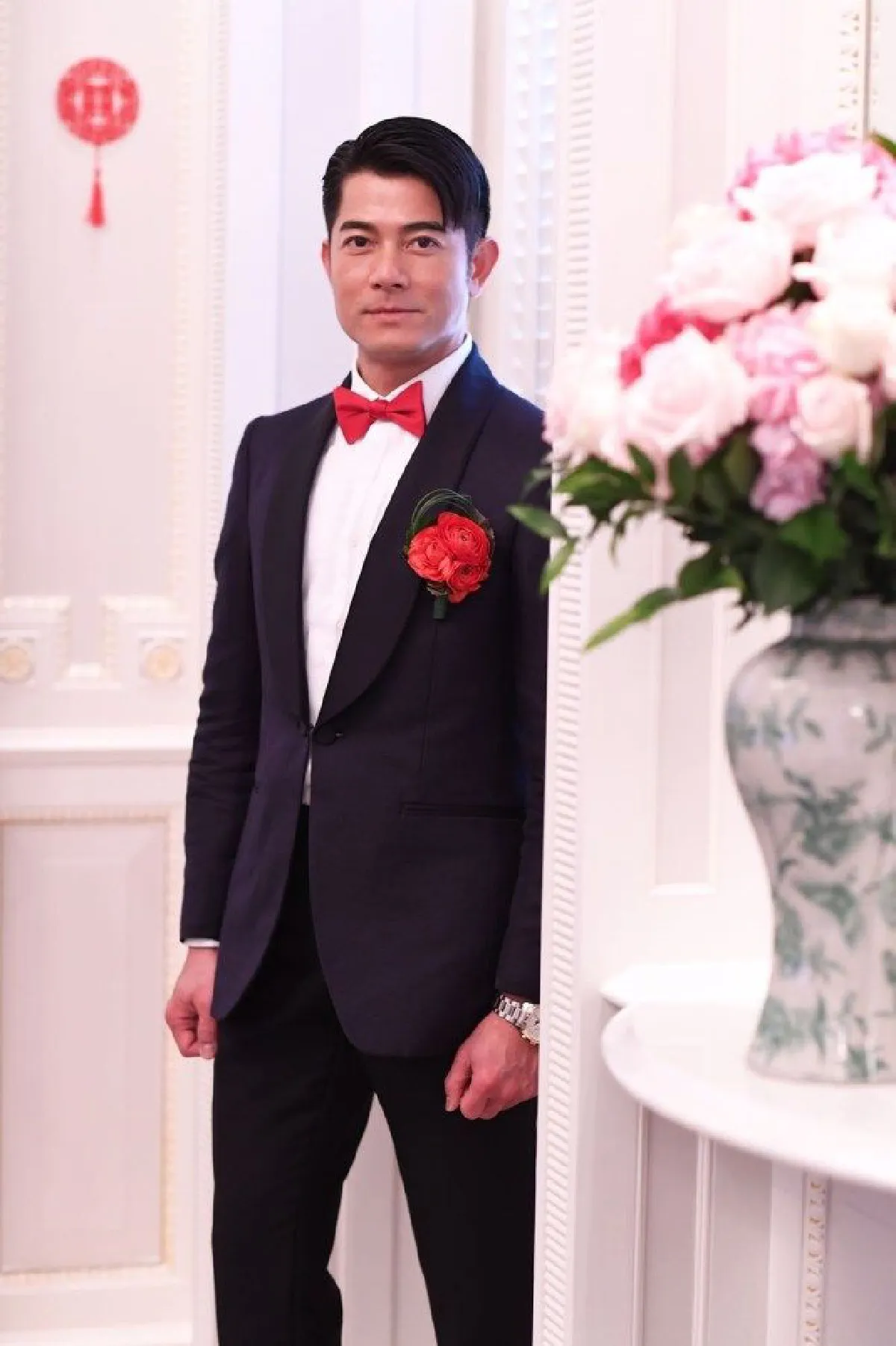 สละโสดแล้ว! กัวฟู่เฉิง ควงนางแบบรุ่นน้องเข้าประตูวิวาห์ชื่นมื่น