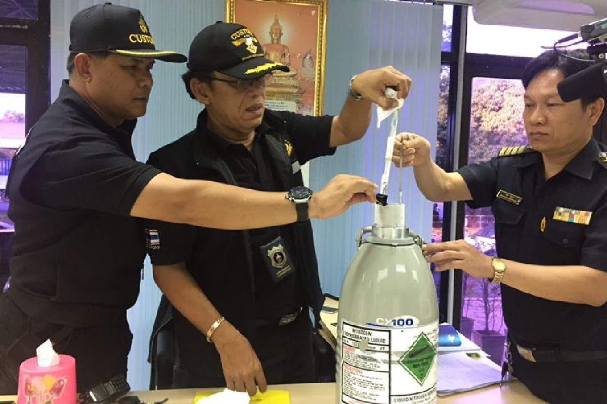 ส่งถังบรรจุอสุจิให้รพ.ตรวจ-สกัดขบวนการค้ามนุษย์ ส่งถังบรรจุอสุจิให้รพ.ตรวจ-สกัดขบวนการค้ามนุษย์