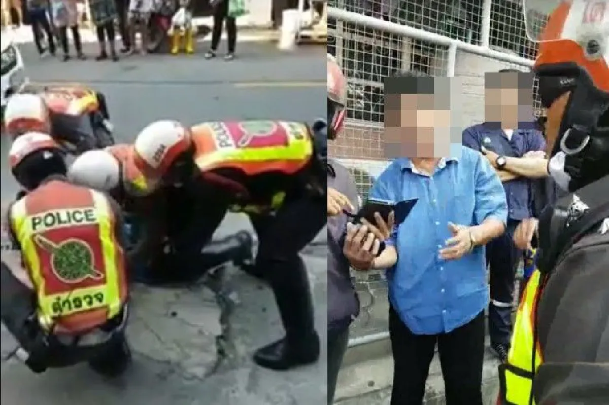 'Man roughhoused and handcuffed for filming police' ?