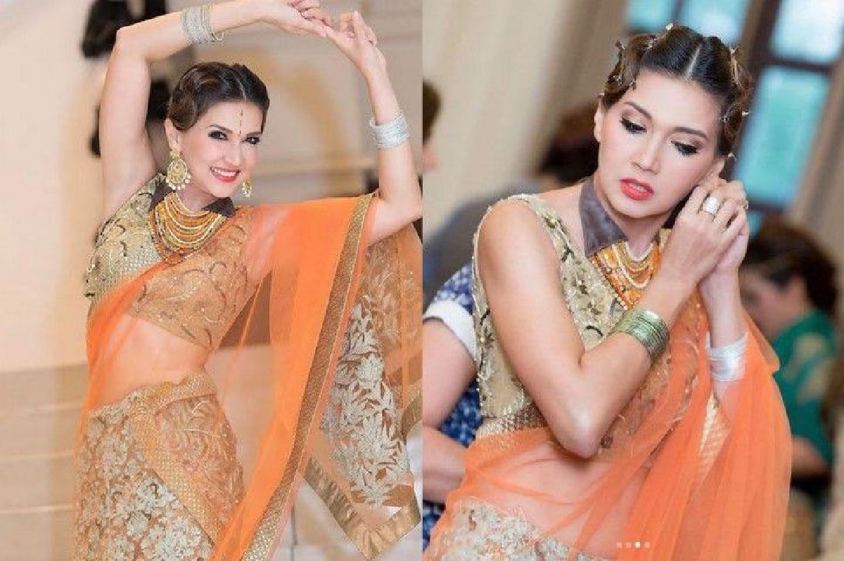 มุมไหนก็เป๊ะ! แอน สิเรียม จัดเต็มหน้าผมสวยเริ่ดในชุดส่าหรี มุมไหนก็เป๊ะ! แอน สิเรียม จัดเต็มหน้าผมสวยเริ่ดในชุดส่าหรี