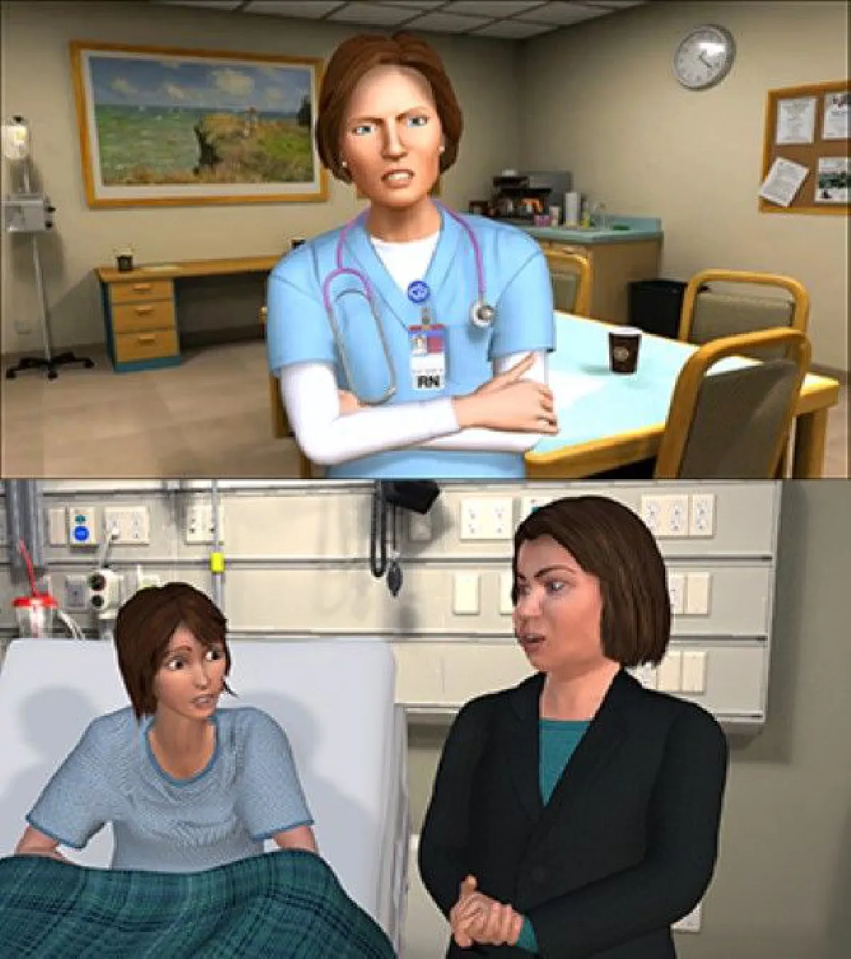 เทคโนโลยี VR ช่วยนักศึกษาแพทย์ฝึกแจ้งข่าวร้ายแก่ผู้ป่วย