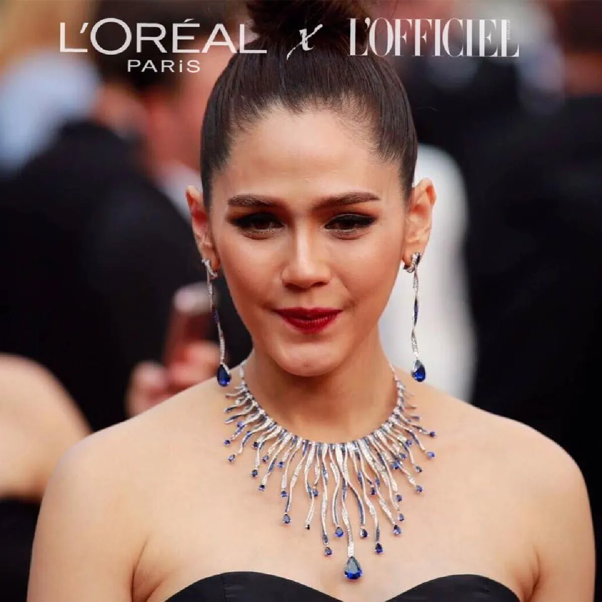 ชมเต็มๆตา 20 ภาพ ชมพู่ อารยา เจิดจรัสบนพรมแดงเมืองคานส์วันที่ 2