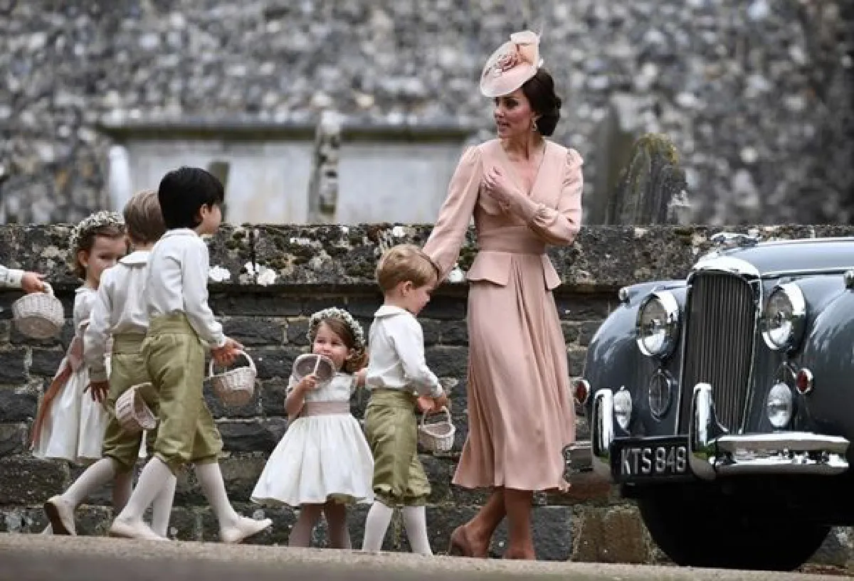 Britain's "almost royal" wedding: Pippa marries James