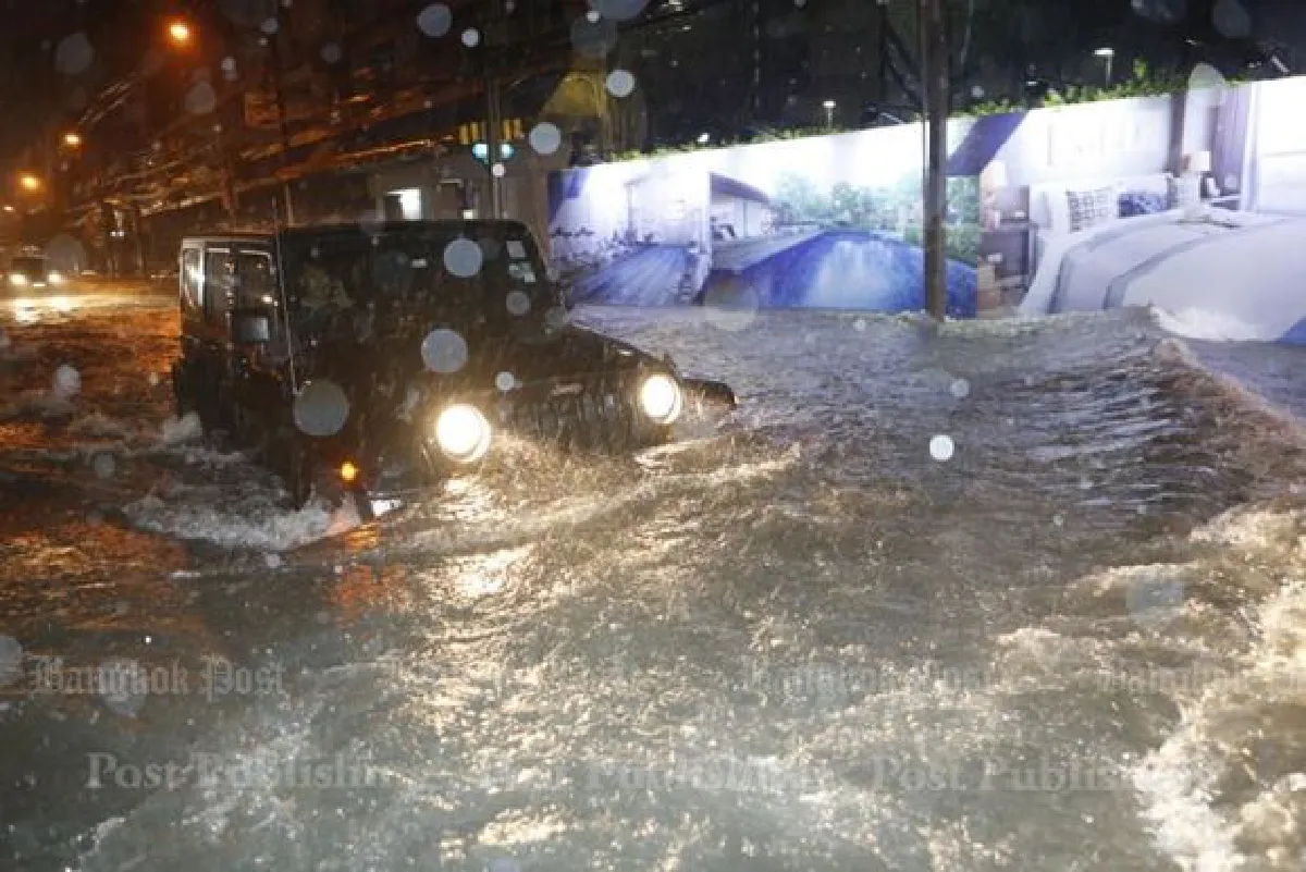 Heavy rain to continue in Bangkok, northern areas (Updated)