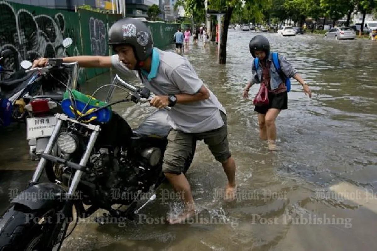 Heavy rain to continue in Bangkok, northern areas (Updated)