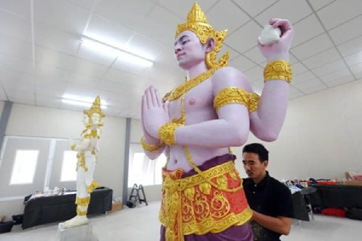 สร้างพระเมรุมาศคืบ48% โครงสร้างแล้วเสร็จพ.ค.นี้