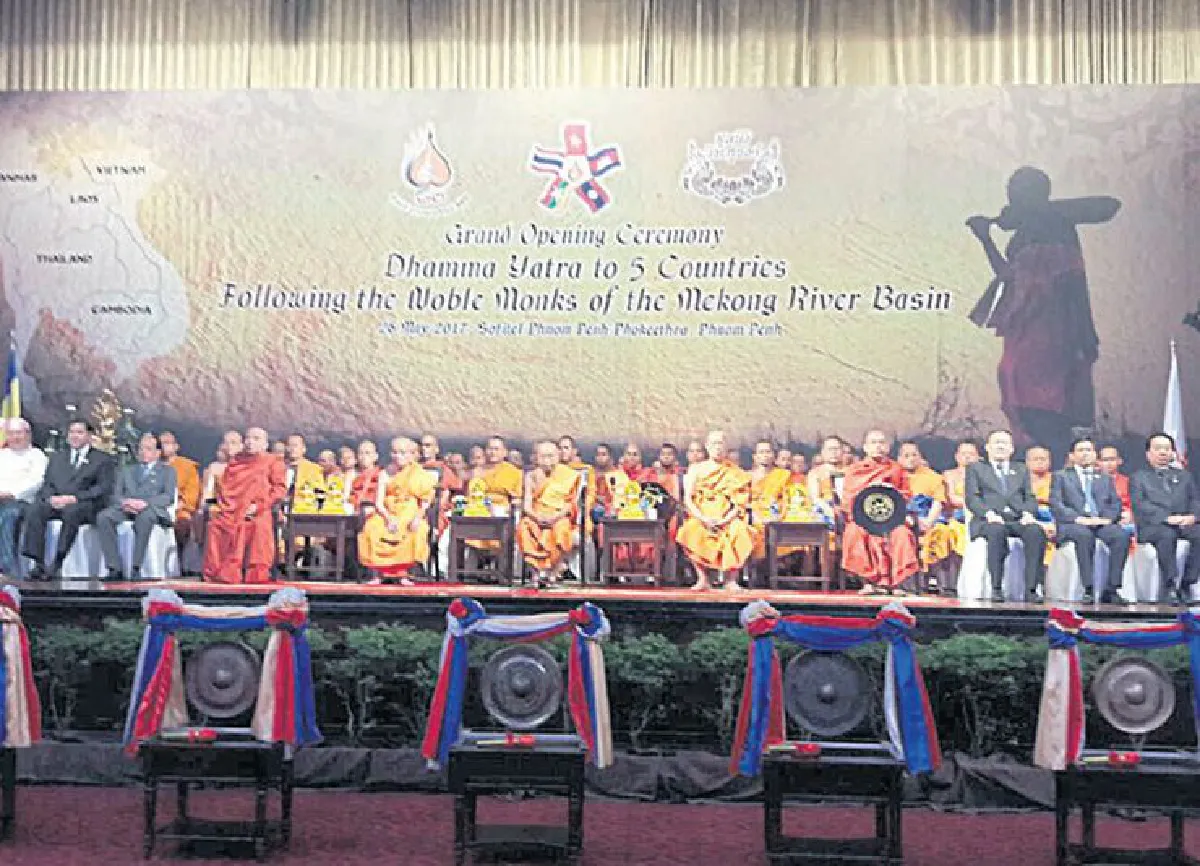 ชาวพุทธไทย ลาว กัมพูชา ต้อนรับธรรมยาตราเกินคาดคิด