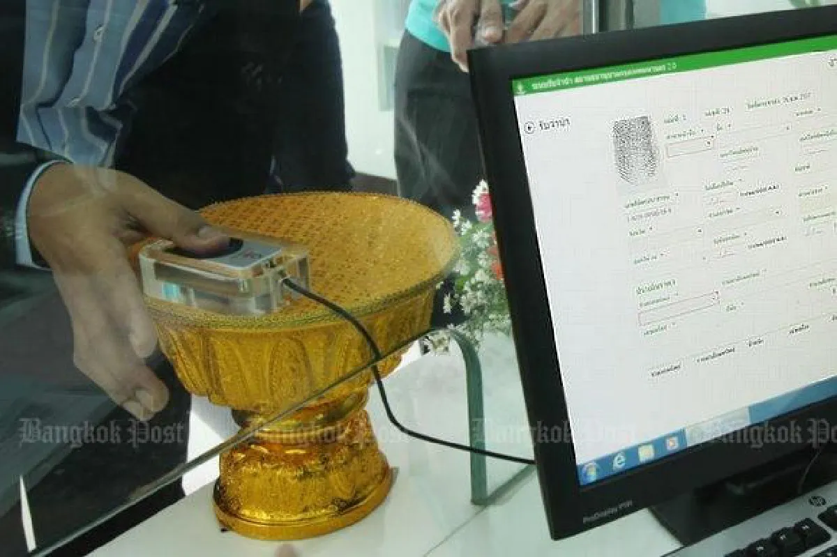 To fingerprint all Thais: One man's dream