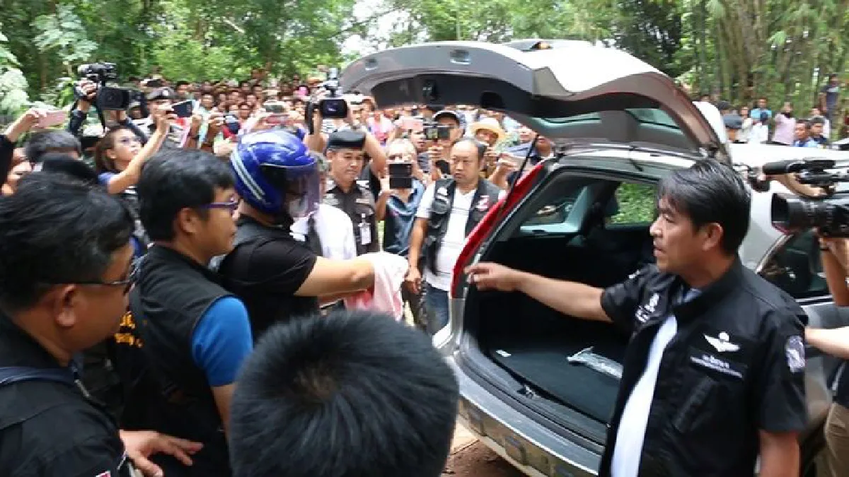 ตำรวจคุมวศินทำแผนจุดฝังศพแอ๋ม