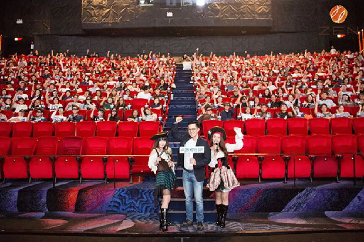 ร้านอาหารญี่ปุ่นเซ็น จัดกิจกรรม ZEN Movie's day