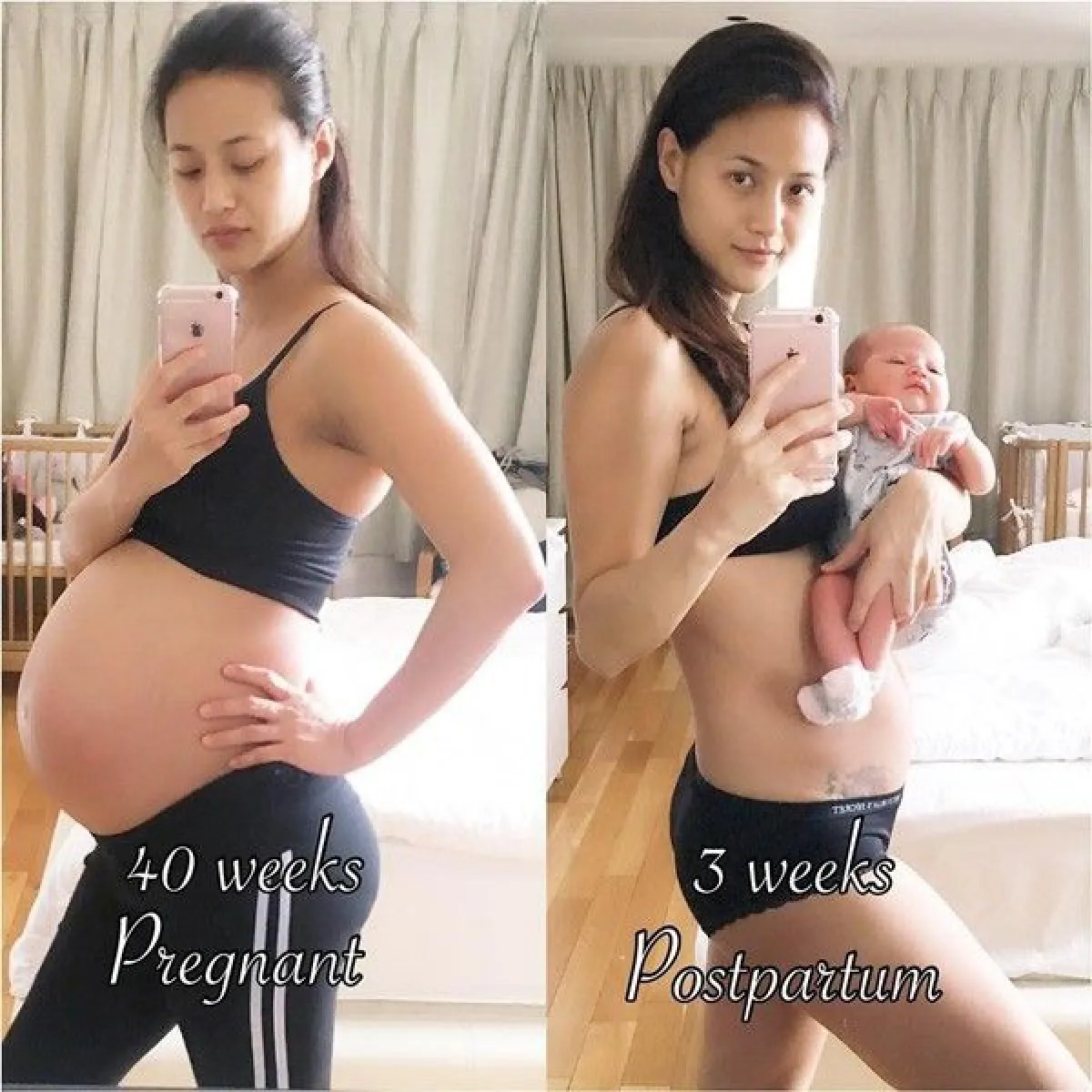 น้ำฝน กุลณัฐ อวดหุ่นเฟิร์มกระชับหลังคลอดเพียง 3 สัปดาห์