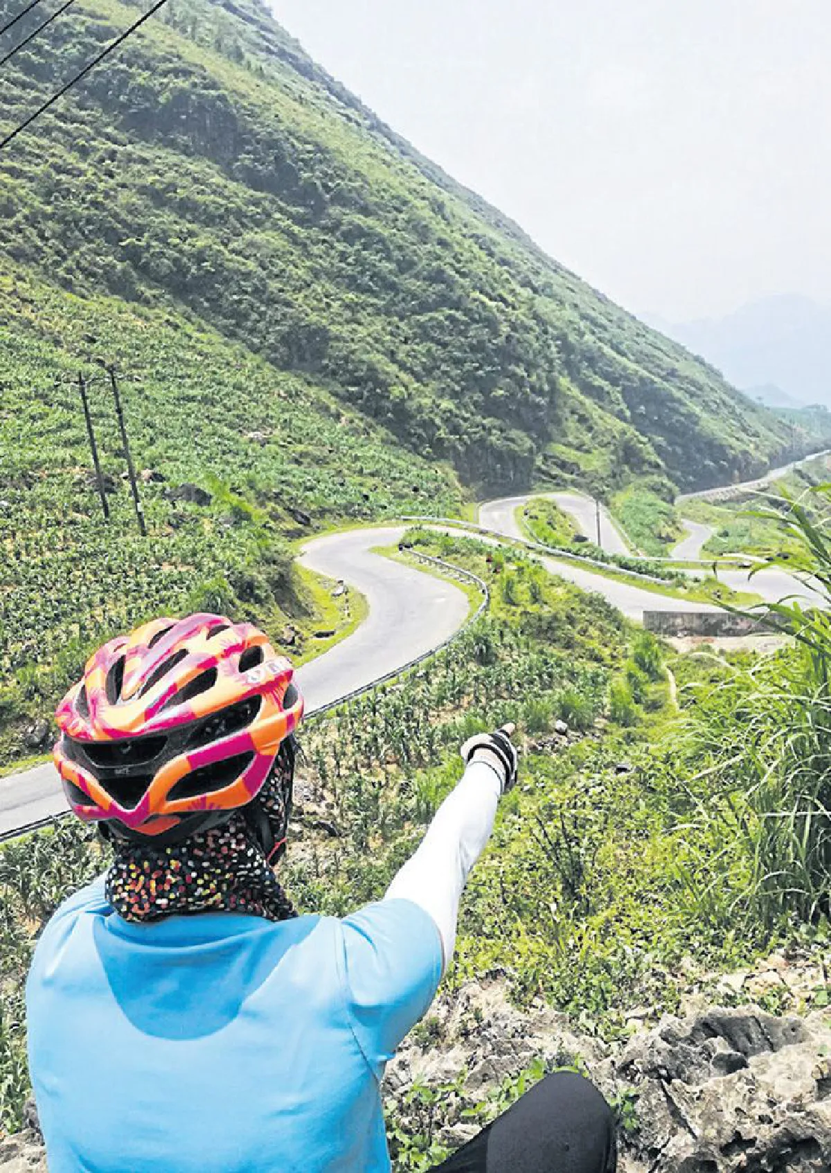 สองขาปั่น... สองล้อหมุน... บนเขาสูงชันที่ห่าซาง...