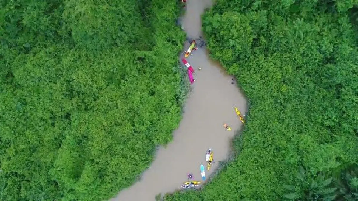 เปิด "คลองสียัด" เส้นทางท่องเที่ยวใหม่ 60 เรือคายัคปลุกชีวิตลำน้ำ "บางปะกง"