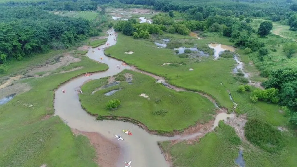 เปิด "คลองสียัด" เส้นทางท่องเที่ยวใหม่ 60 เรือคายัคปลุกชีวิตลำน้ำ "บางปะกง"