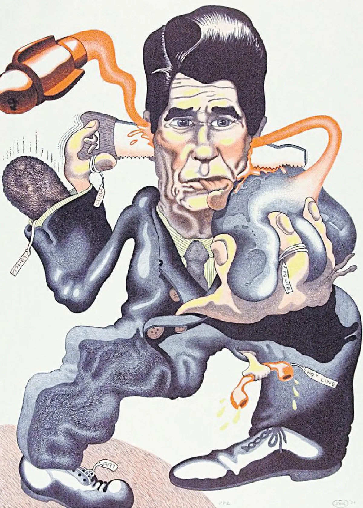 สังคม-การเมืองบนผืนผ้าใบ ปีเตอร์ ซาล