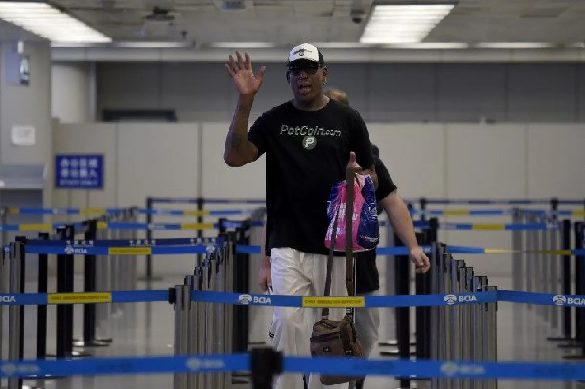 ตำนานNBA "เดนนิส ร็อดแมน" ไปเกาหลีเหนือพบสหาย "คิม จอง อึน"