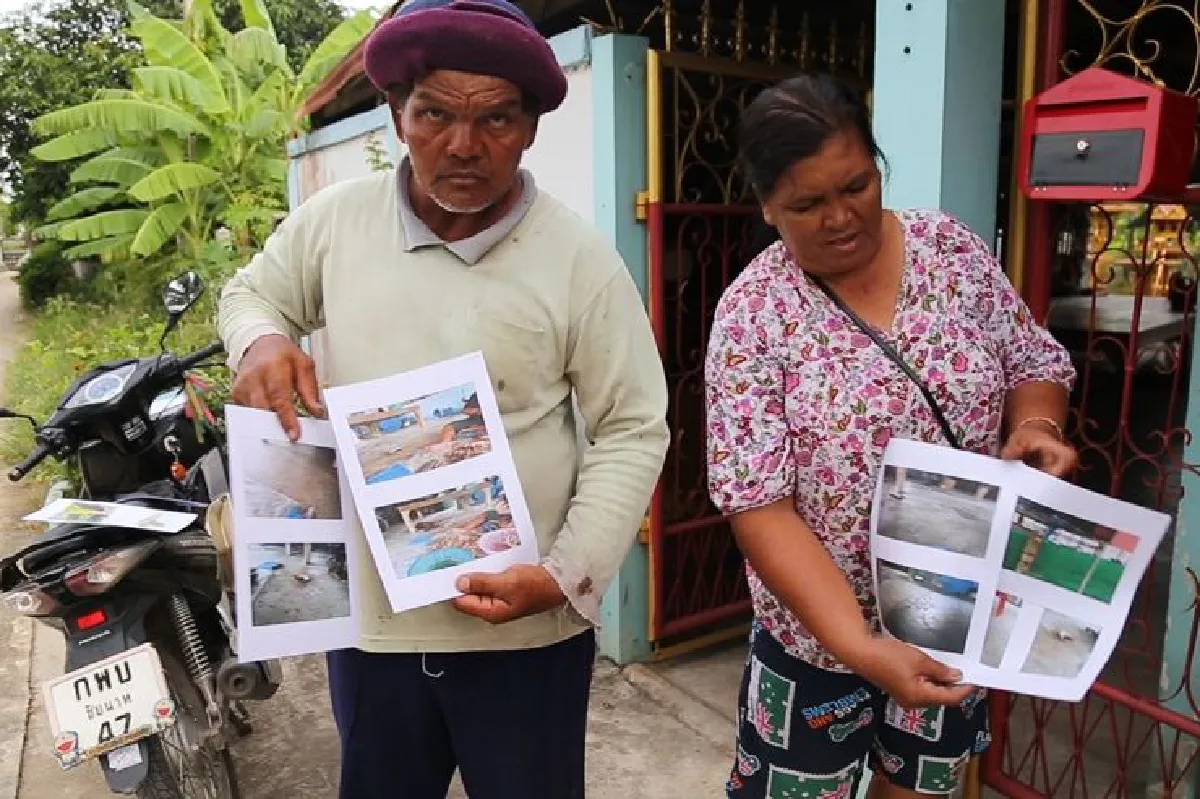 ชาวบ้านเดือดร้อนทนเหม็นกลิ่นฟาร์มไก่มากว่า20ปี