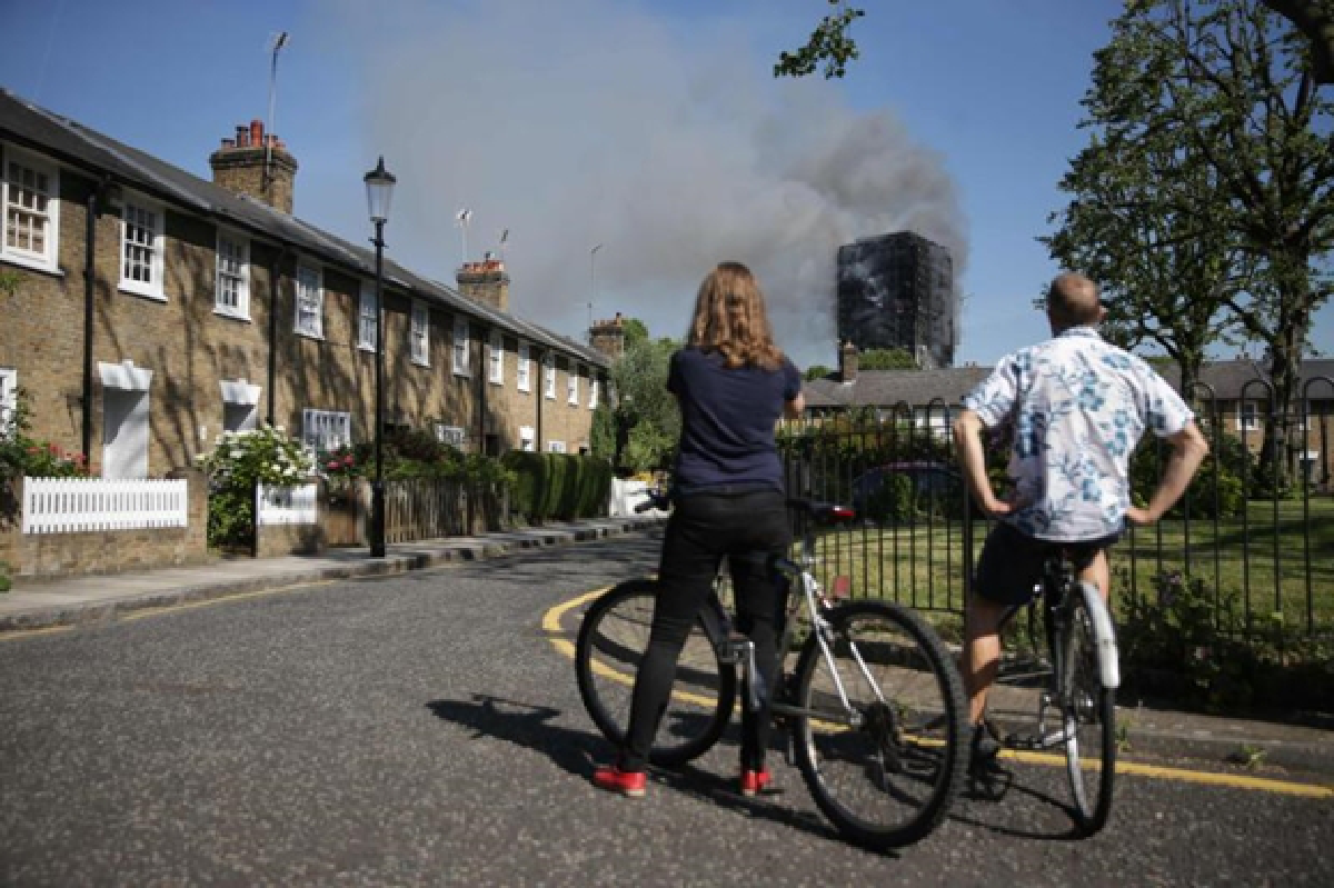 London fire: Narrow escape for Thai family (Updated)
