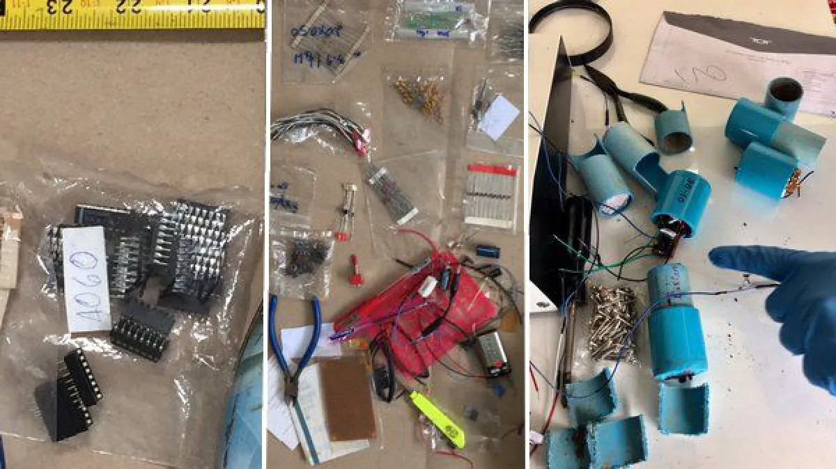 Arrested hospital bomb suspect 'confesses'