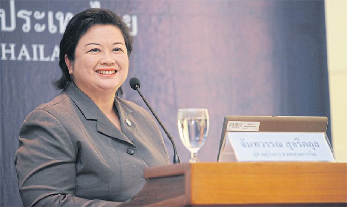 จันทวรรณ สุจริตกุล ส่งเสริมใช้เงินท้องถิ่นค้าอาเซียน จันทวรรณ สุจริตกุล ส่งเสริมใช้เงินท้องถิ่นค้าอาเซียน
