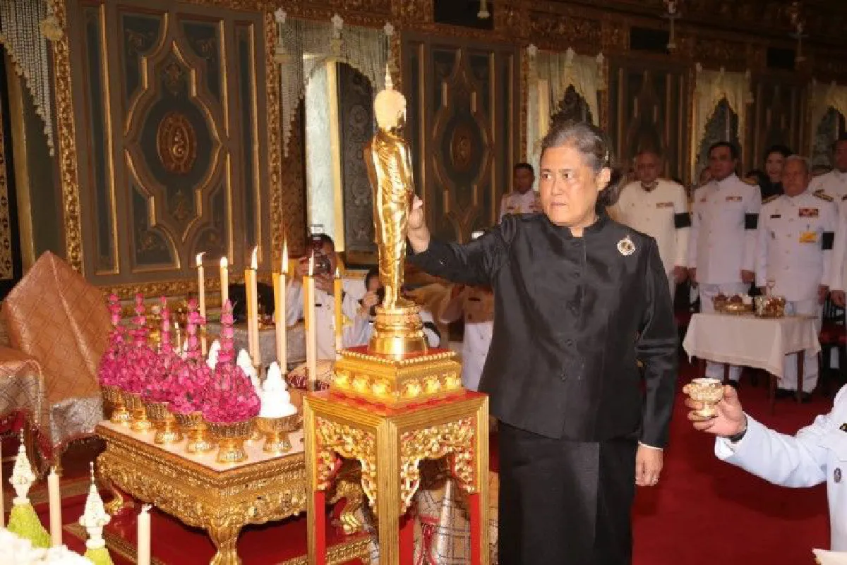 สมเด็จพระเทพฯเสด็จฯบำเพ็ญพระราชกุศลฉลองพระชนมายุสมเด็จพระสังฆราช