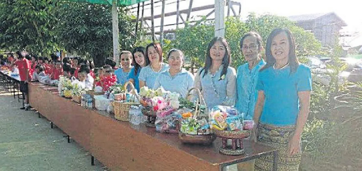 บ้านเวียงหวาย รร.คุณธรรม