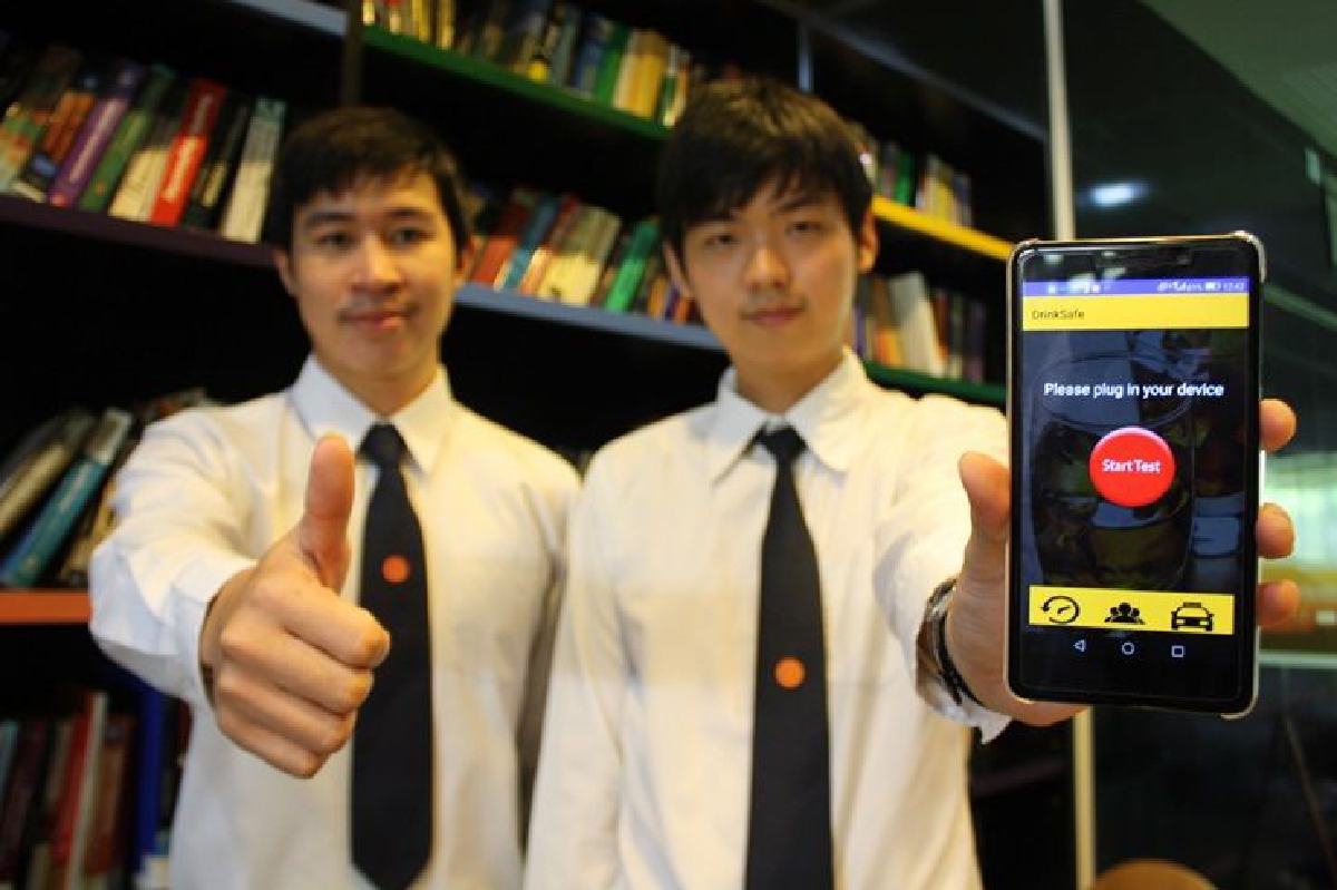 เจ๋ง! มธ.เปิดตัวแอพ “ดริ๊งเซฟ” ตรวจวัดปริมาณแอลกอฮอล์ในเลือด-รู้เวลาสร่างเมา