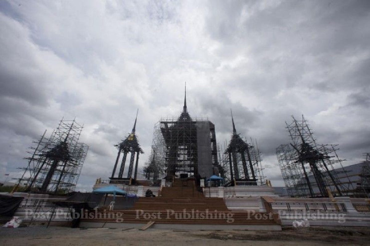 รองนายกฯเผยโครงสร้าง "พระเมรุมาศ" เสร็จแล้ว รองนายกฯเผยโครงสร้าง "พระเมรุมาศ" เสร็จแล้ว