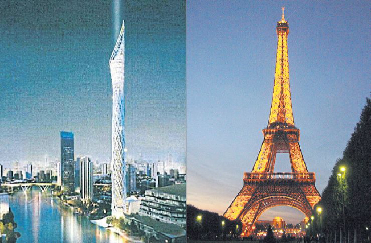 หอชมเมืองกรุงเทพฯ และไอเฟล หอชมเมืองกรุงเทพฯ และไอเฟล