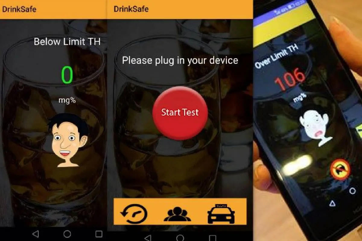 "ลดเสี่ยงอุบัติเหตุจากเมาแล้วขับ" ด้วยเครื่องวัดแอลกอฮอล์มือถือต้นทุนหลักร้อย