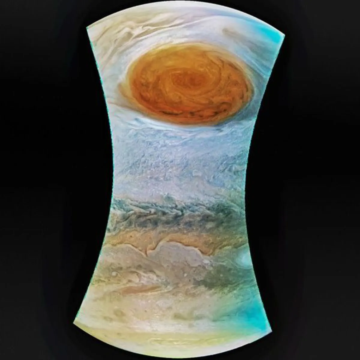 NASA's Juno flies close to Jupiter's Great Red Spot