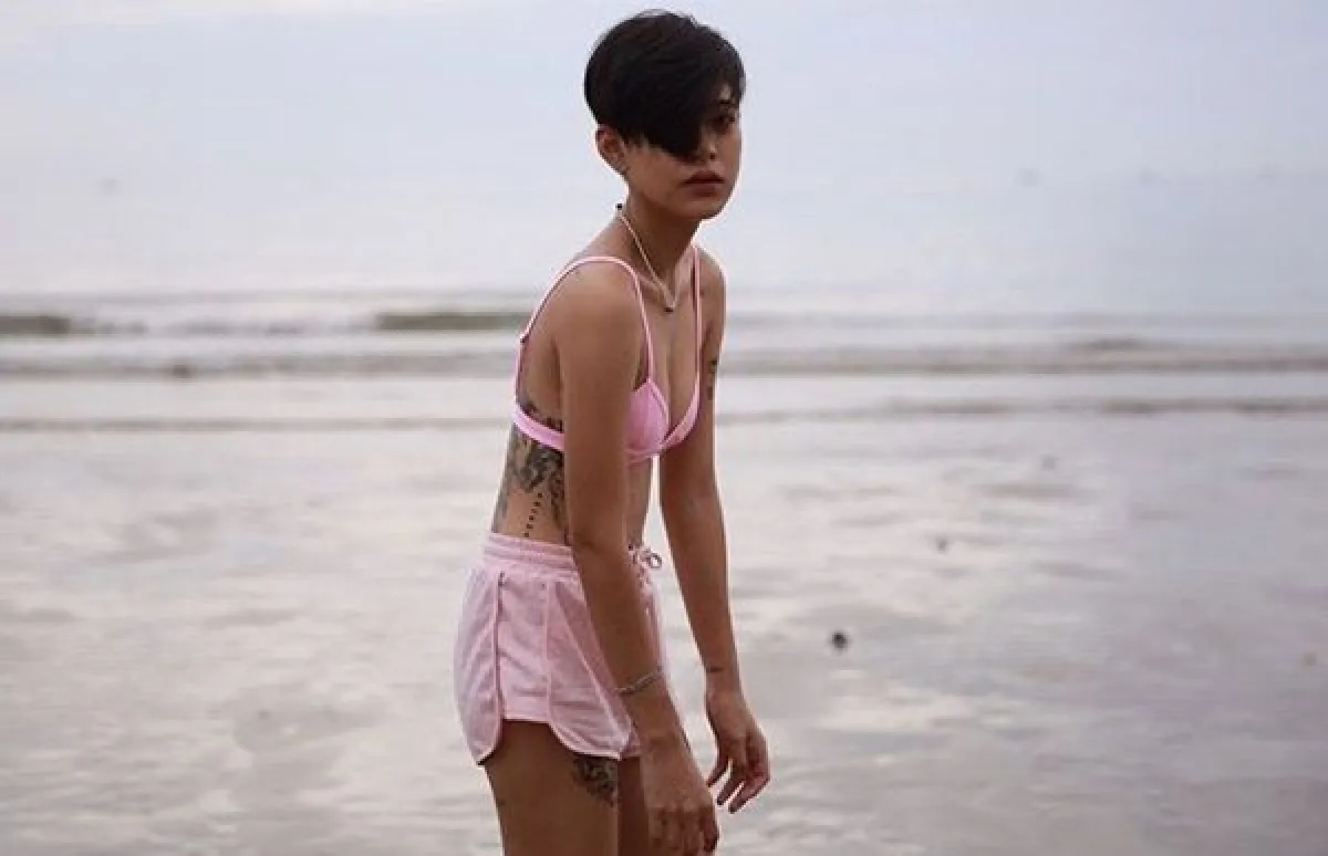 แซ่บไซส์มินิ! สายป่าน อภิญญา โชว์เซ็กซี่อวดรอยสักสุดจี๊ด