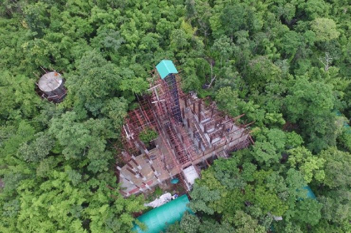 อุทยานเข้าตรวจสำนักสงฆ์ในป่าเขื่อนศรีฯพบสร้างพระใหญ่โดยไม่ได้รับอนุญาต อุทยานเข้าตรวจสำนักสงฆ์ในป่าเขื่อนศรีฯพบสร้างพระใหญ่โดยไม่ได้รับอนุญาต