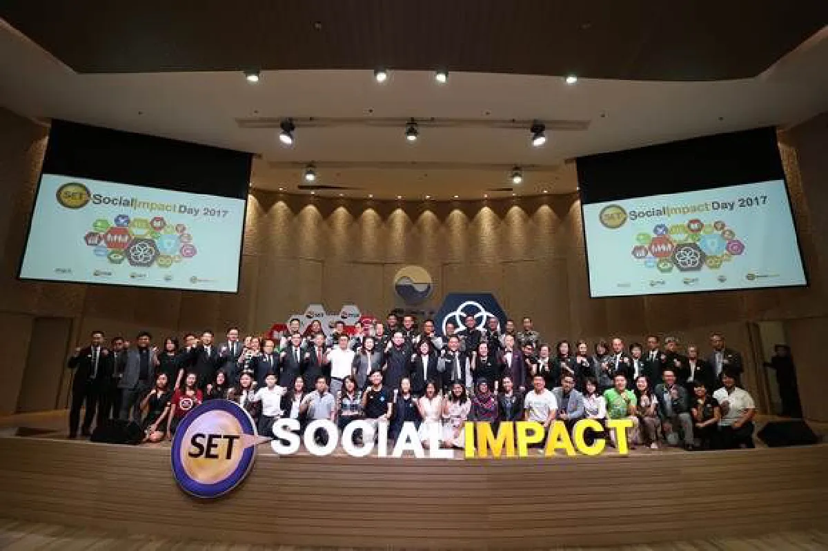 ตลาดหลักทรัพย์ฯ จัดงาน SET Social Impact Day 2017 เชื่อมพลังภาคธุรกิจและภาคสังคม