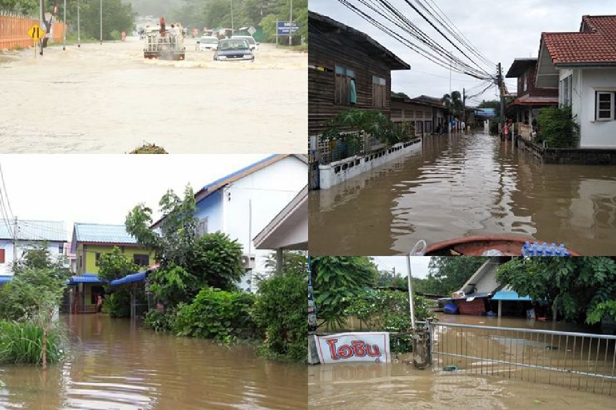 ตัวเมืองกาฬสินธุ์จมท่วม10ชุมชนอพยพหนีน้ำ ตัวเมืองกาฬสินธุ์จมท่วม10ชุมชนอพยพหนีน้ำ