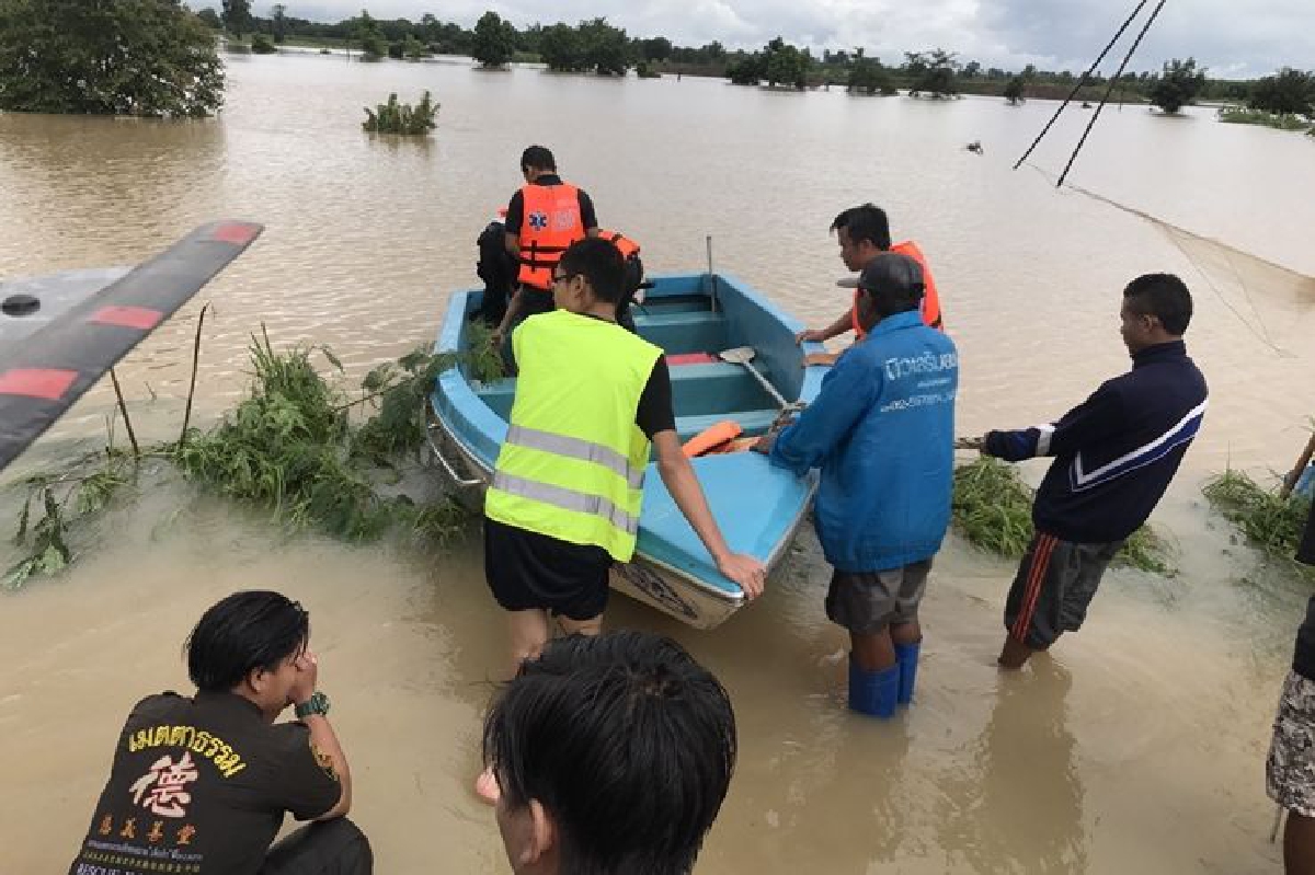 น้ำป่าเทือกเขาภูพานทะลักท่วมกาฬสินธุ์-เร่งอพยพชาวบ้าน น้ำป่าเทือกเขาภูพานทะลักท่วมกาฬสินธุ์-เร่งอพยพชาวบ้าน