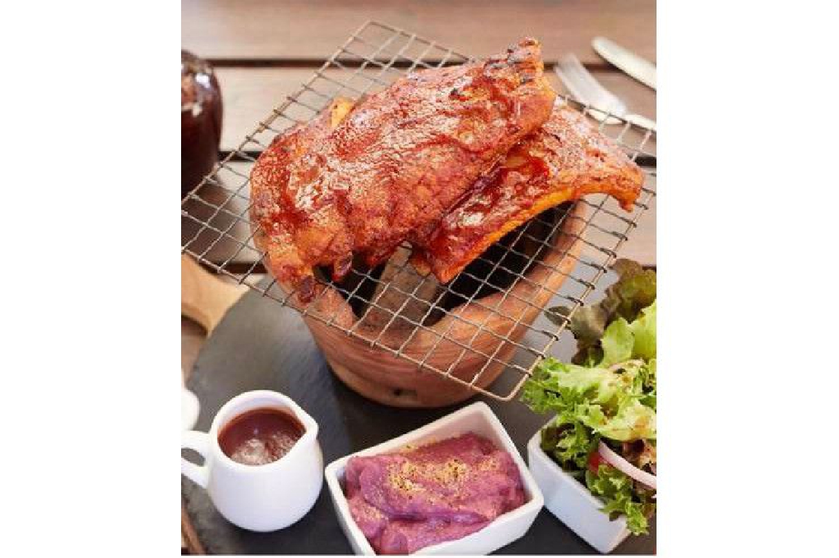 ซี่โครงหมูซอสบาร์บีคิวย่าง ที่ Rabbit Resort Pattaya ซี่โครงหมูซอสบาร์บีคิวย่าง ที่ Rabbit Resort Pattaya