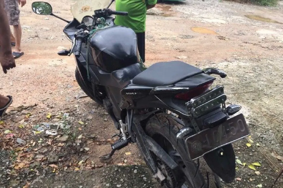 ตร.บางแก้วไล่ล่าคนร้ายเกิดประสบอุบัติเหตุรถล้มเจ็บ2นาย