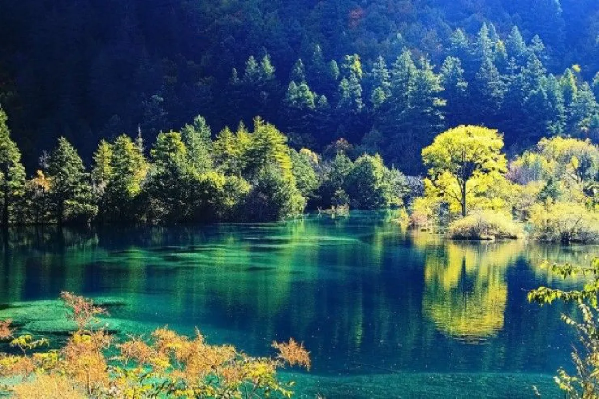 สื่อจีนเผยสภาพ "จิ่วจ้ายโกว" หลังแผ่นดินไหว