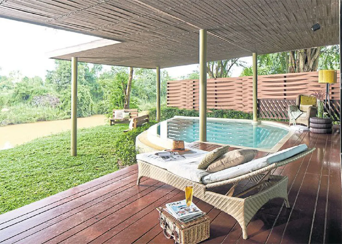 หลบฝนในบ้านริมชี วิชชิ่ง ทรี ขอนแก่น รีสอร์ท