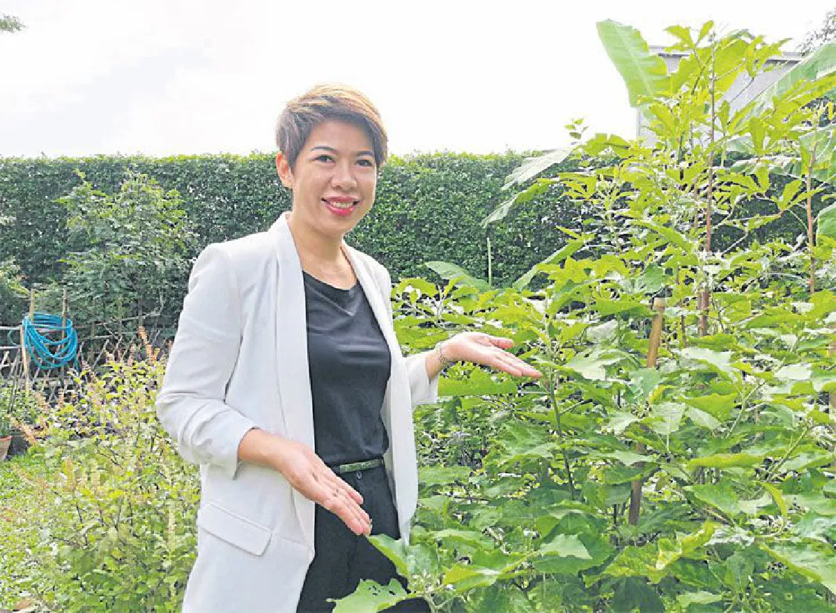 ปลูกผักออร์แกนิกช่วยดึงชีวิต วัชรี ศิริเวชวิวัฒน์ ให้ช้าลง