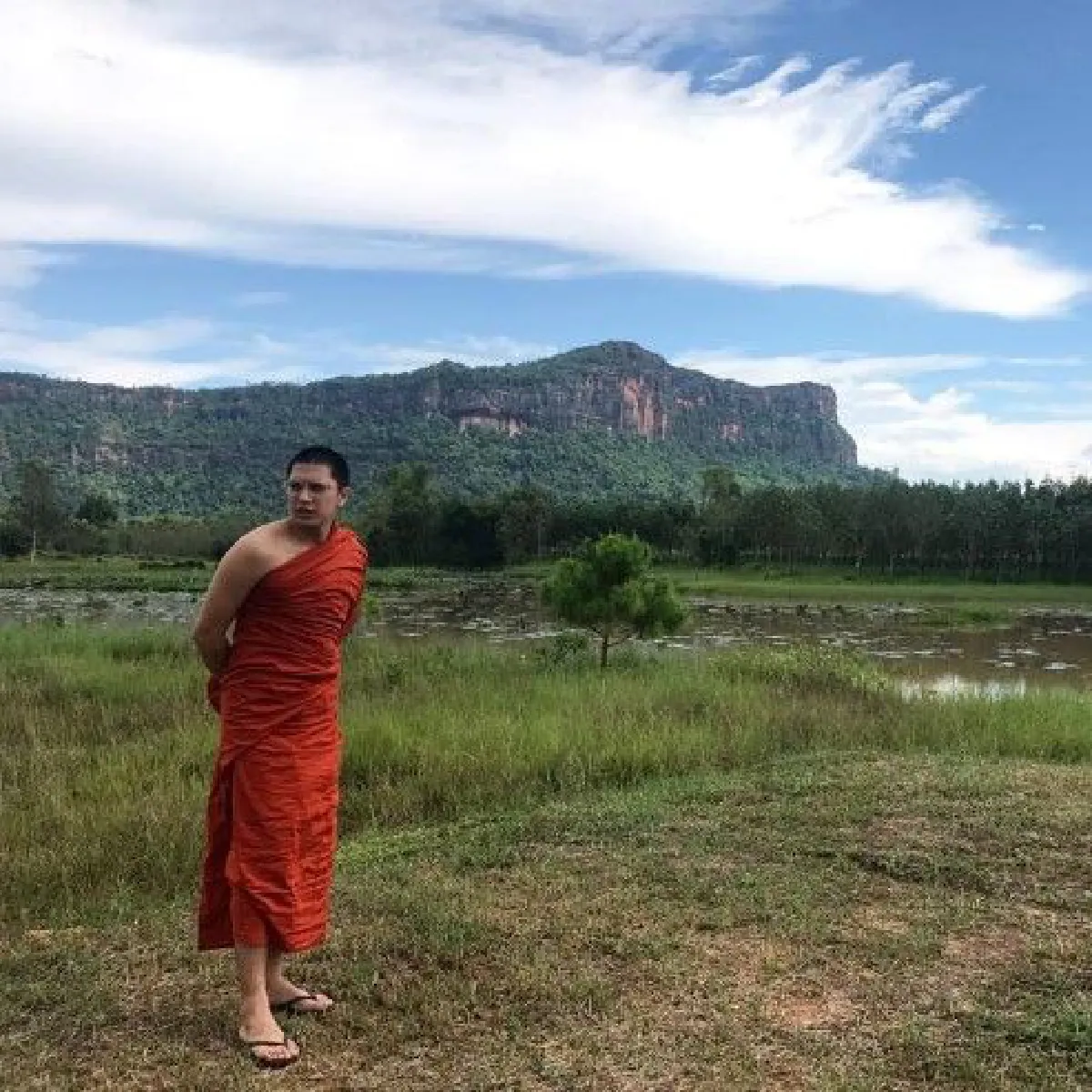 1 เดือน แห่งเส้นทางศึกษาธรรมของ "ทิดกาโม่"