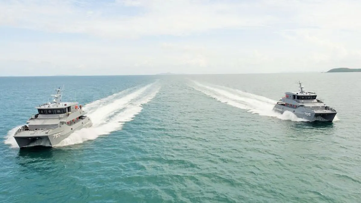 กองบังคับการตำรวจน้ำปล่อยเรือตรวจการ2ลำ