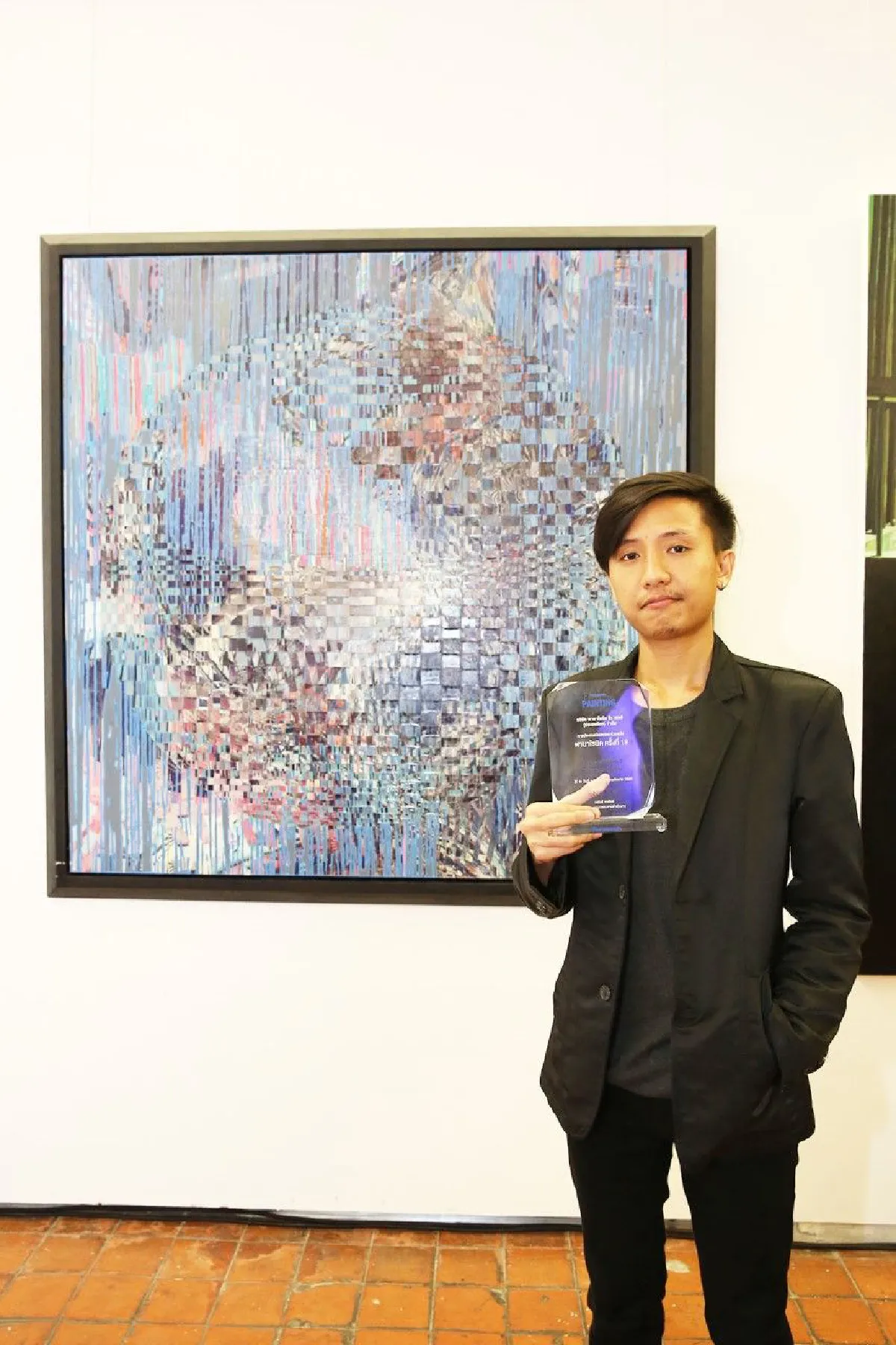 ศิลปินหญิงเมืองสุราษฎร์ฯ คว้าชัยเวทีจิตรกรรมร่วมสมัยพานาโซนิคครั้งที่ 19